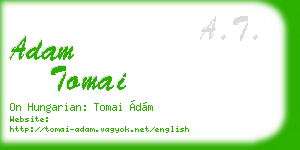 adam tomai business card