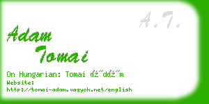 adam tomai business card